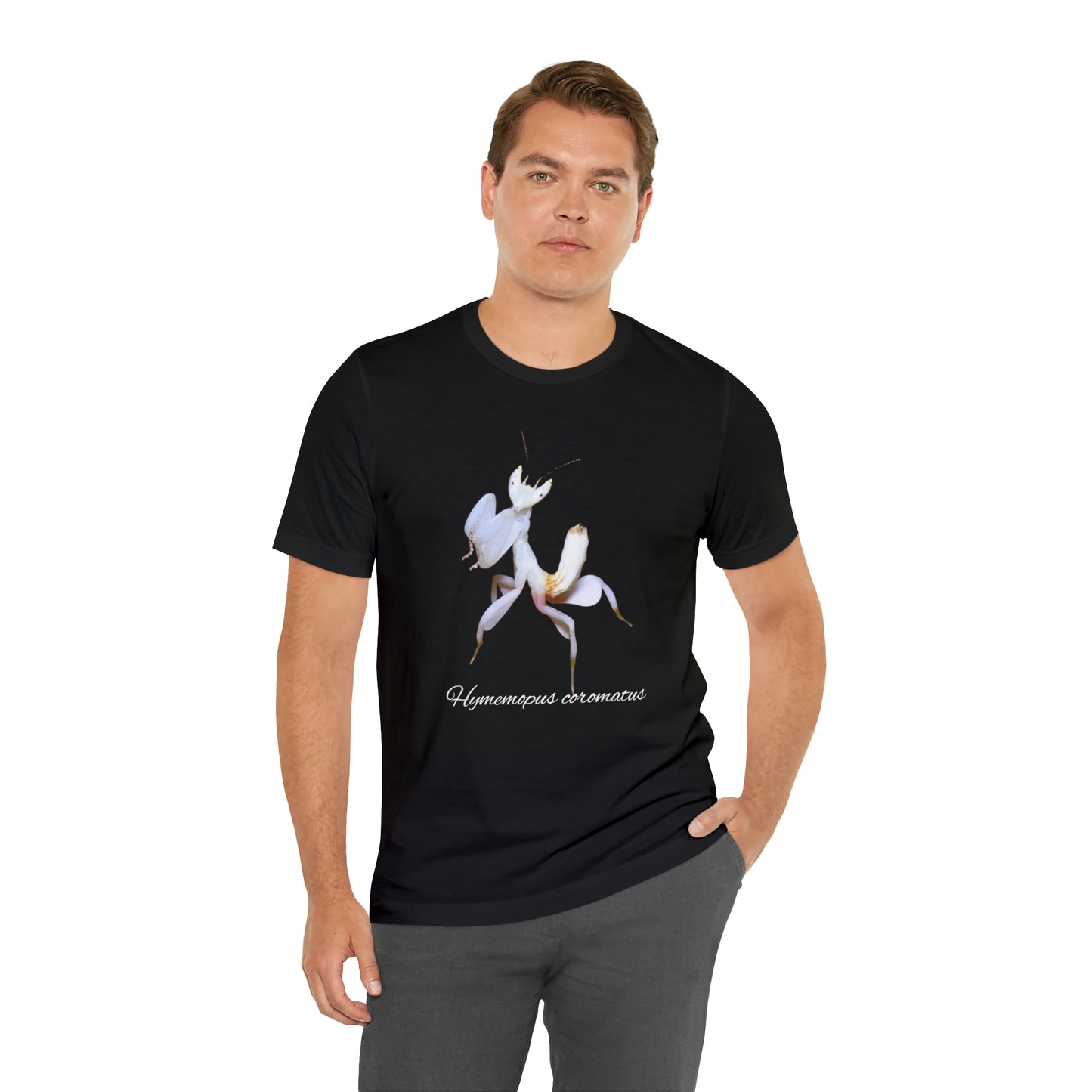 Hymenopus coronatus Unisex Jersey Short Sleeve Tee