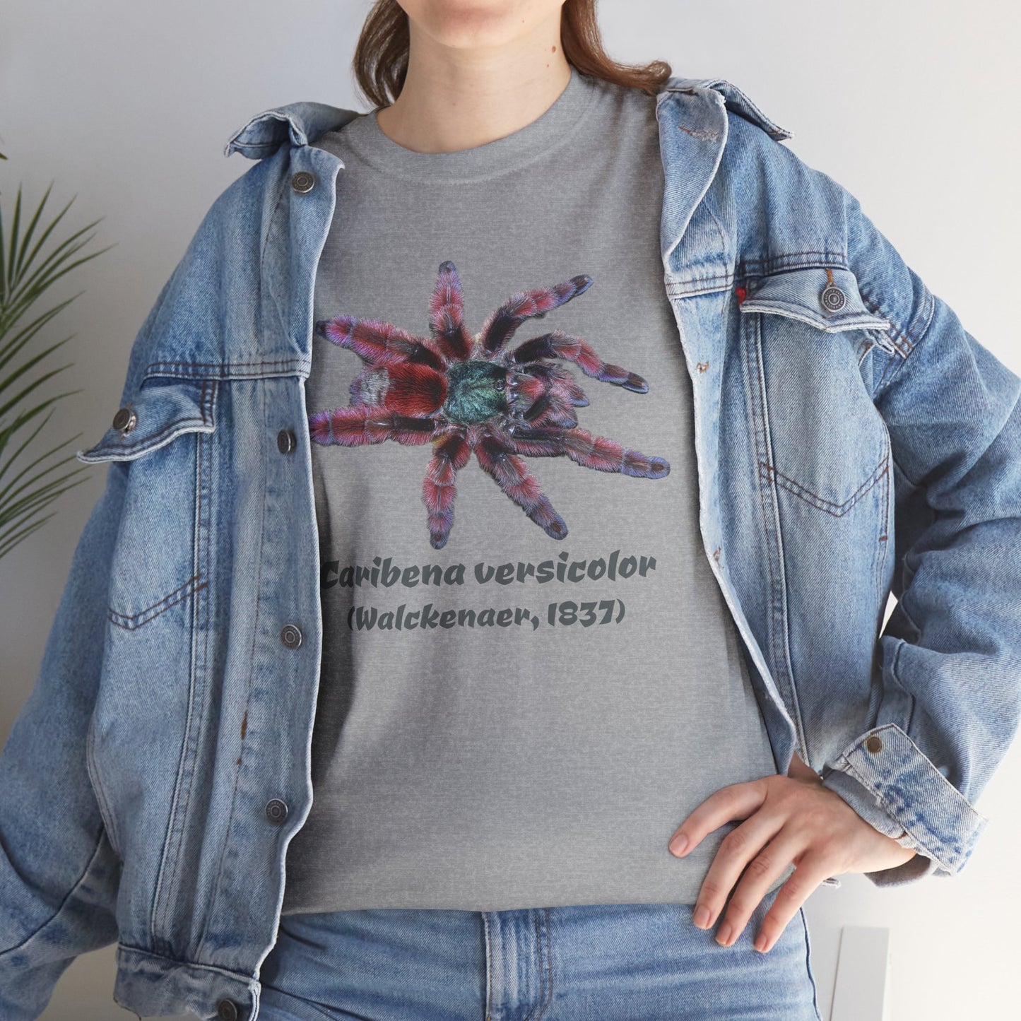 Caribena versicolor Unisex Heavy Cotton Tee