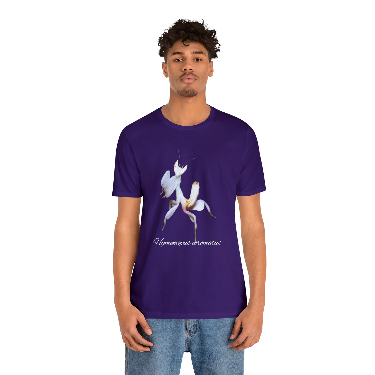 Hymenopus coronatus Unisex Jersey Short Sleeve Tee