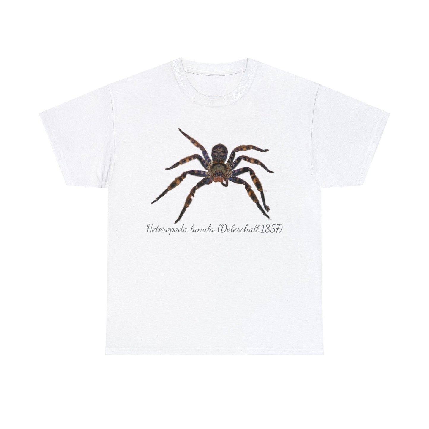 Heteropoda lunula Unisex Heavy Cotton Tee