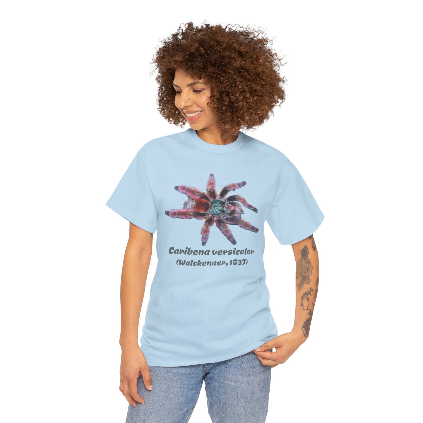 Caribena versicolor Unisex Heavy Cotton Tee