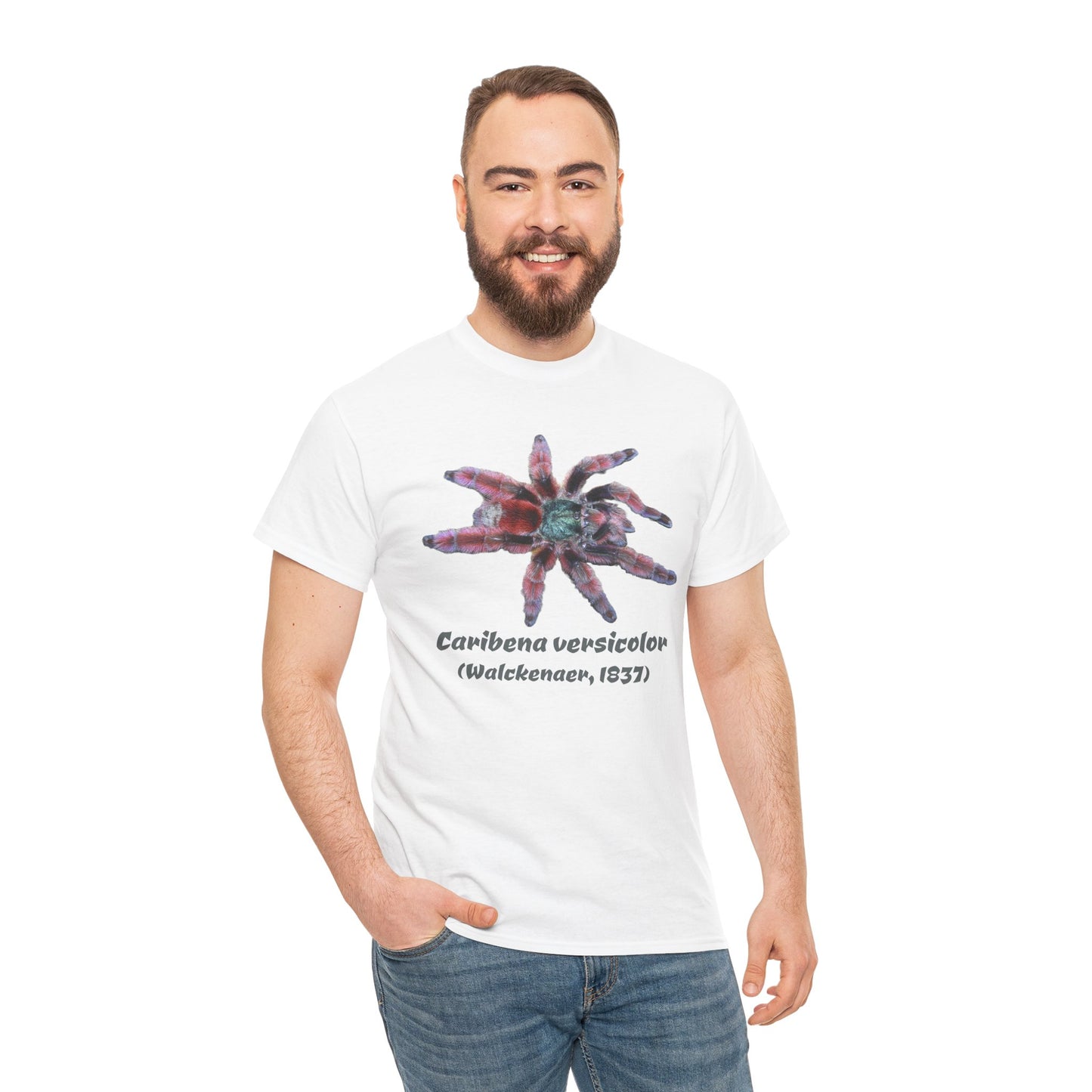 Caribena versicolor Unisex Heavy Cotton Tee