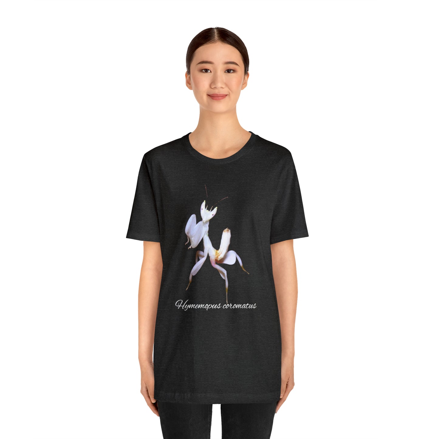 Hymenopus coronatus Unisex Jersey Short Sleeve Tee