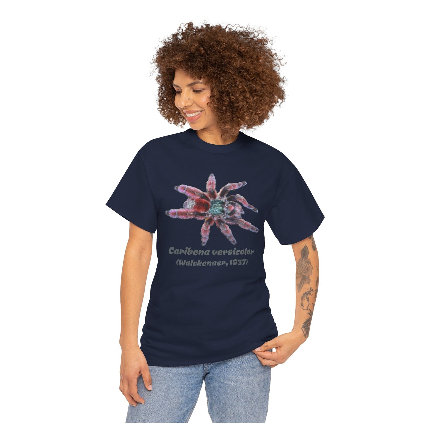 Caribena versicolor Unisex Heavy Cotton Tee