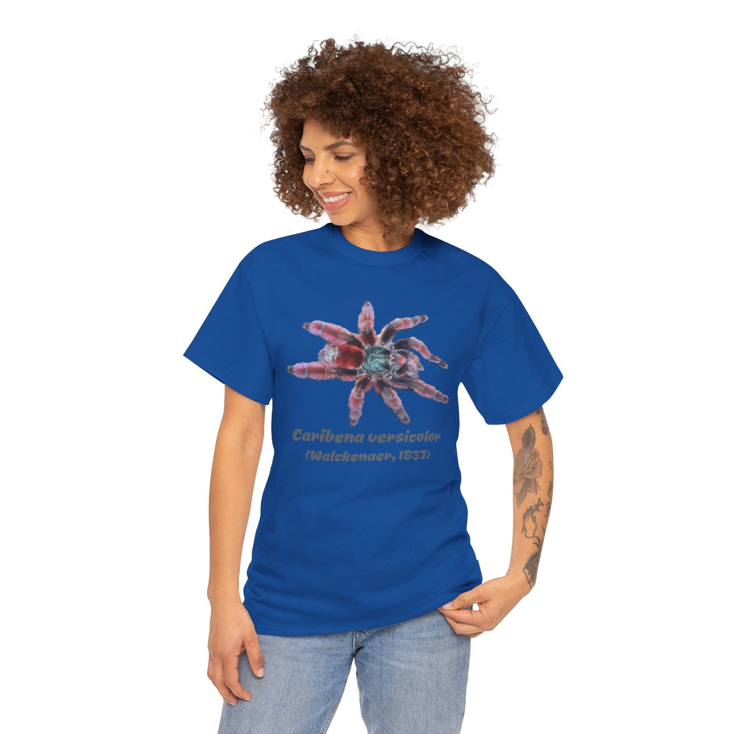 Caribena versicolor Unisex Heavy Cotton Tee
