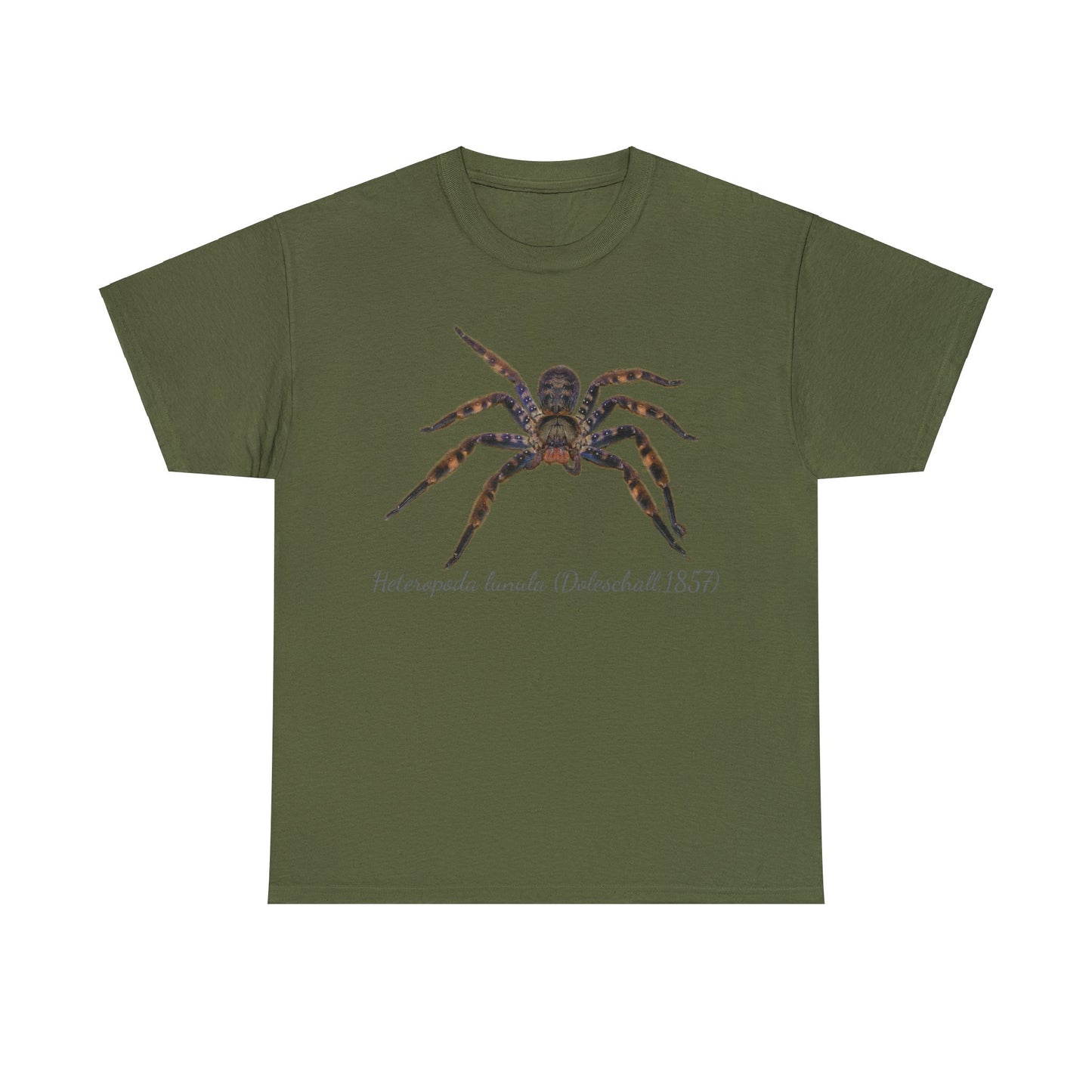 Heteropoda lunula Unisex Heavy Cotton Tee