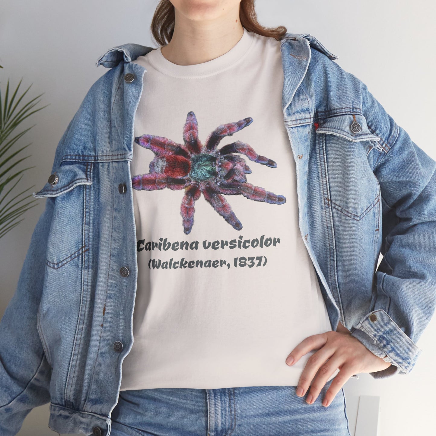 Caribena versicolor Unisex Heavy Cotton Tee