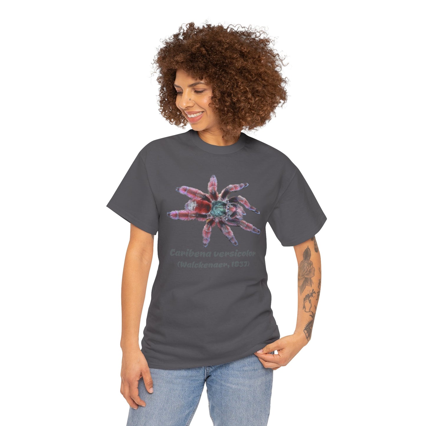 Caribena versicolor Unisex Heavy Cotton Tee