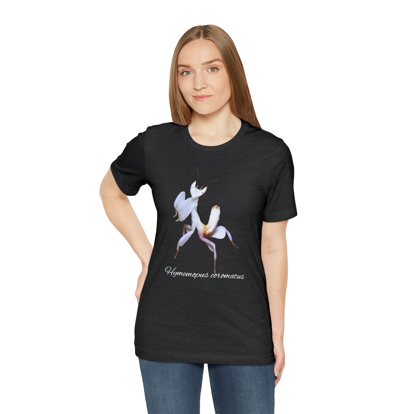 Hymenopus coronatus Unisex Jersey Short Sleeve Tee