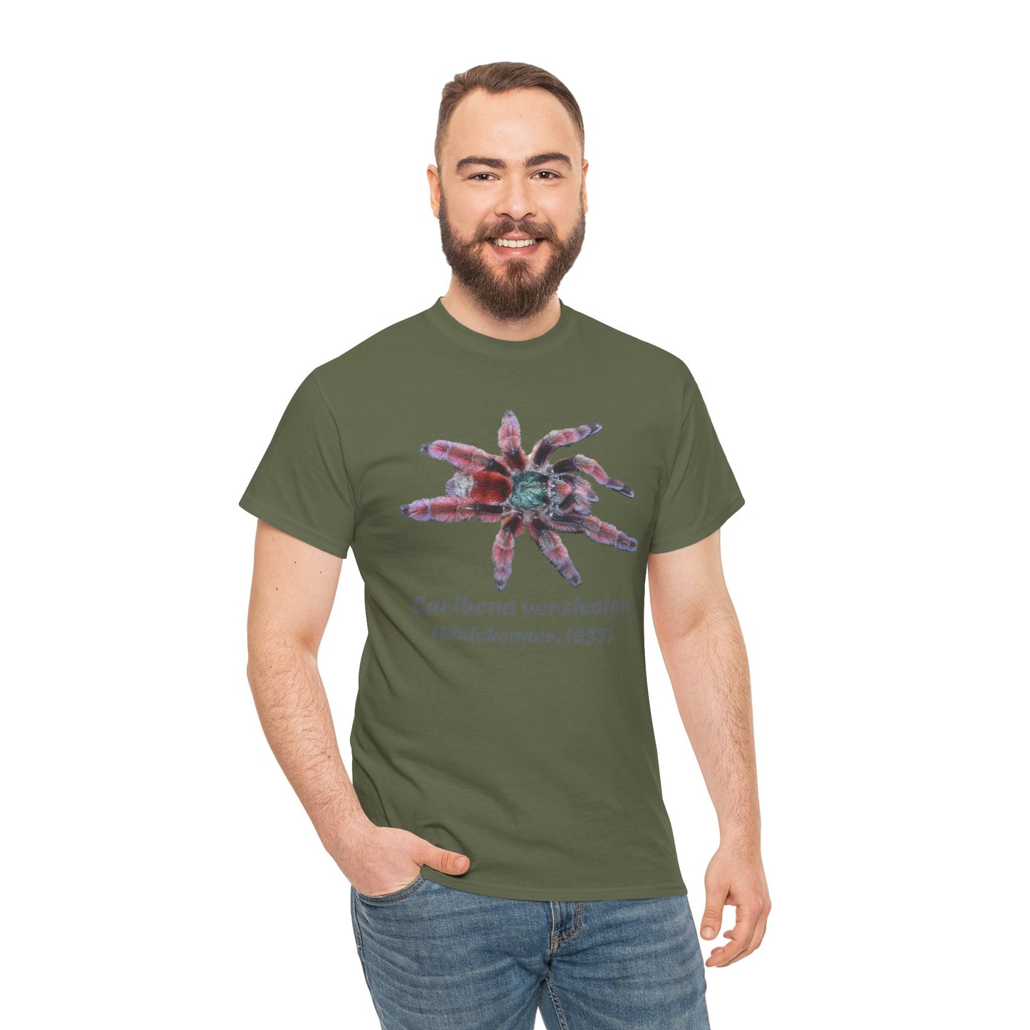 Caribena versicolor Unisex Heavy Cotton Tee