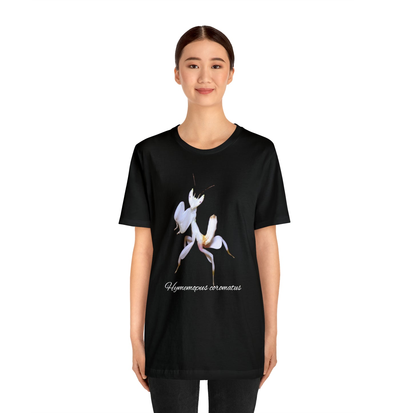 Hymenopus coronatus Unisex Jersey Short Sleeve Tee
