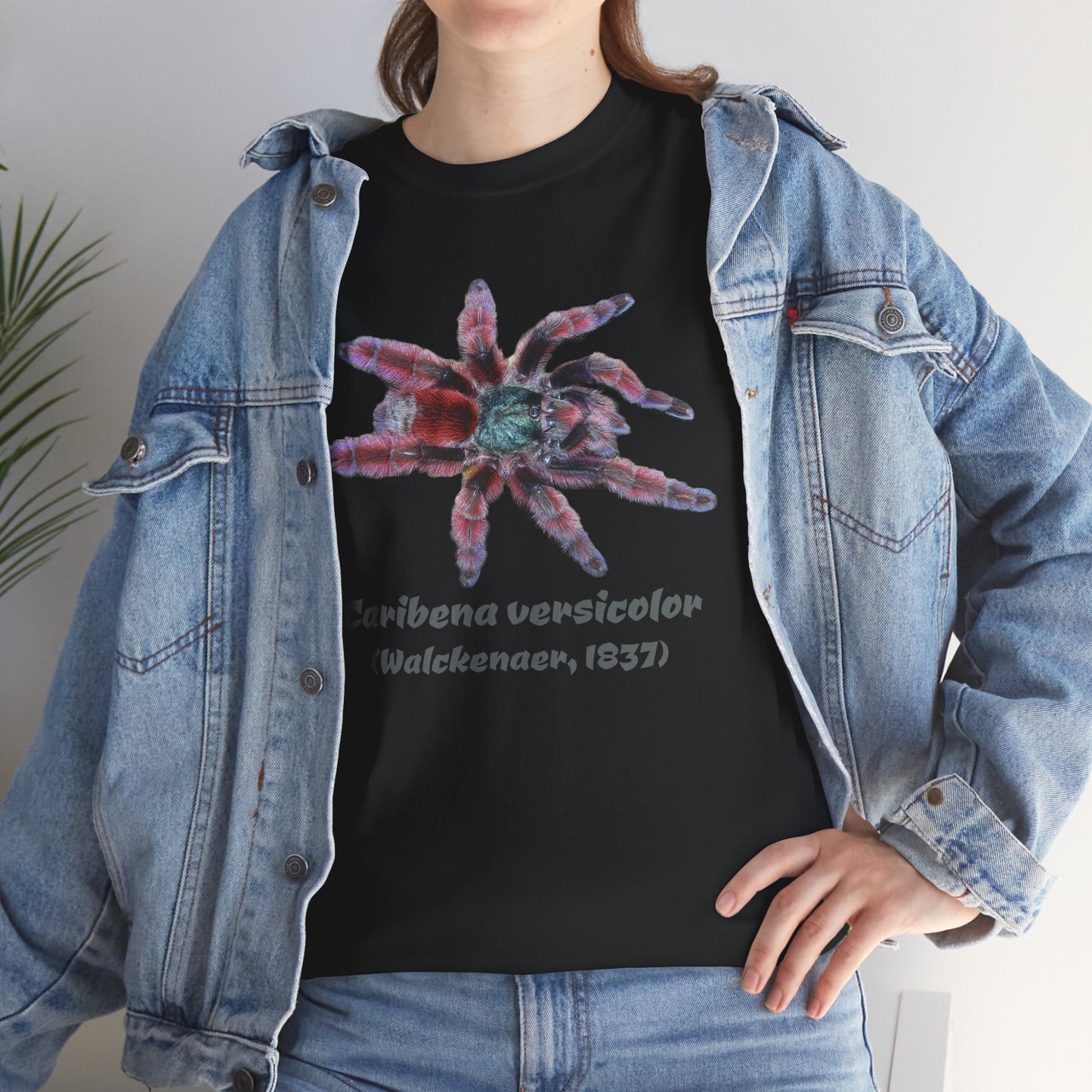 Caribena versicolor Unisex Heavy Cotton Tee