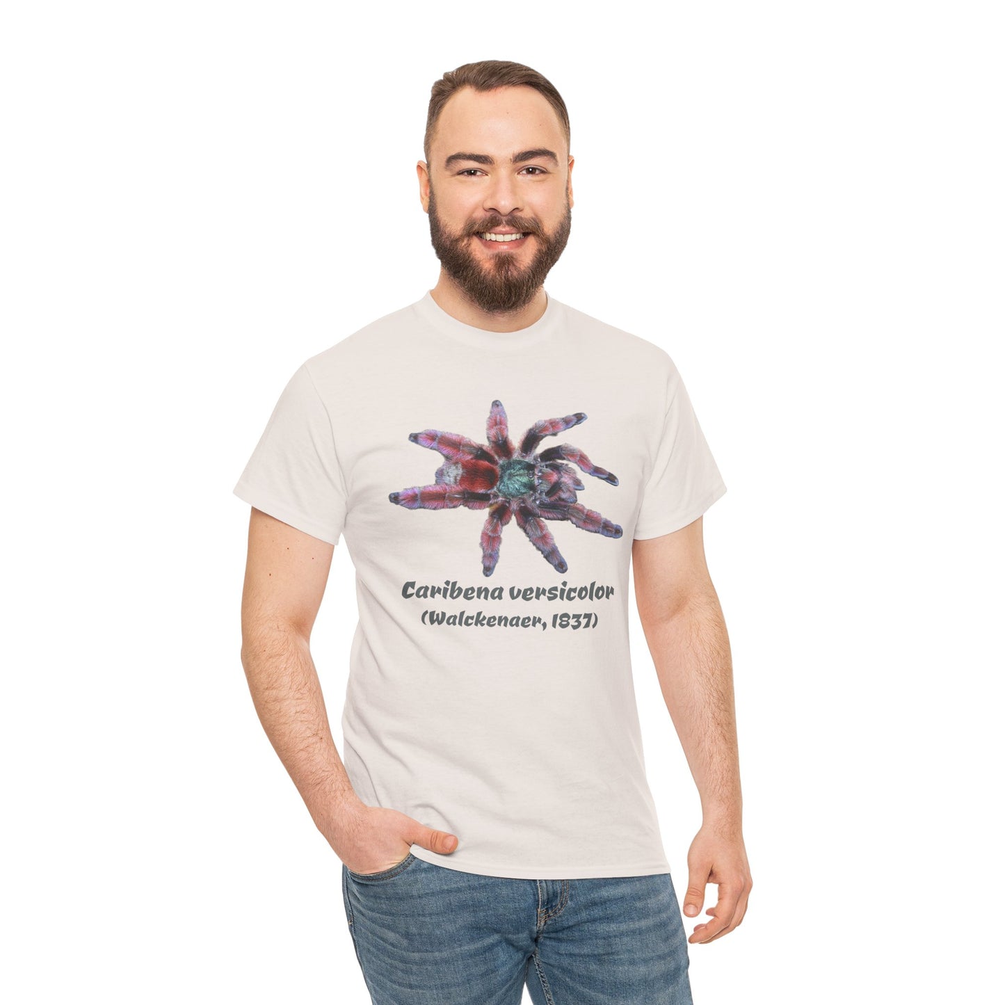 Caribena versicolor Unisex Heavy Cotton Tee