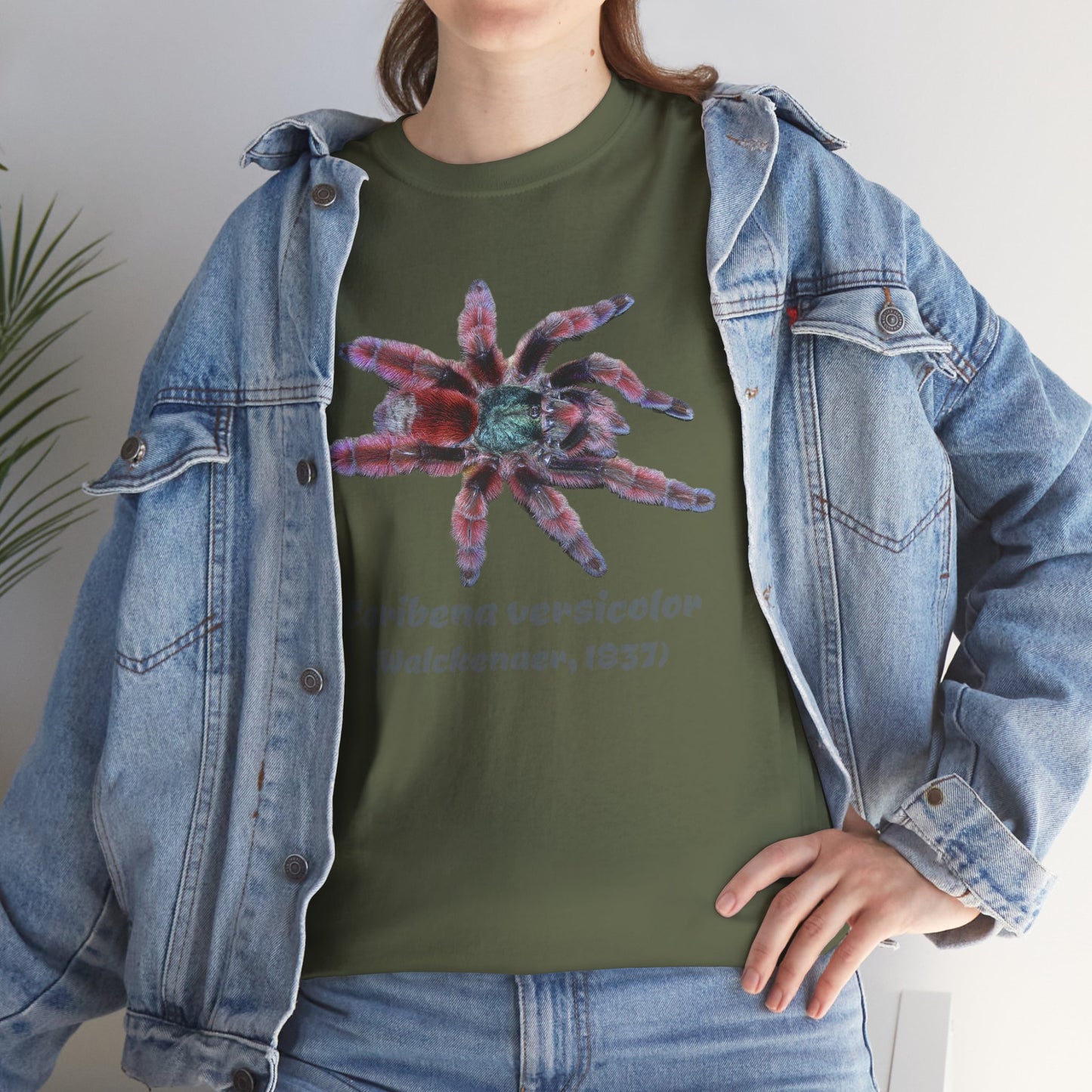 Caribena versicolor Unisex Heavy Cotton Tee