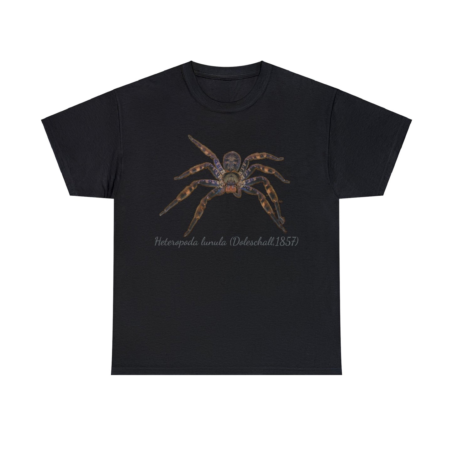 Heteropoda lunula Unisex Heavy Cotton Tee