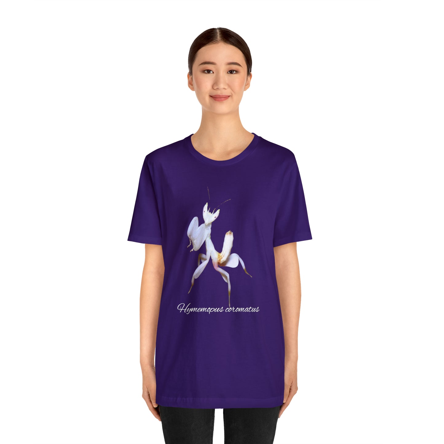 Hymenopus coronatus Unisex Jersey Short Sleeve Tee