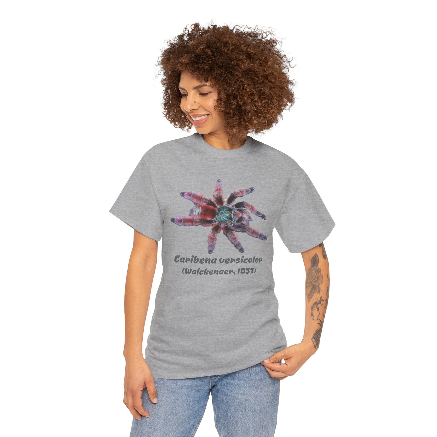 Caribena versicolor Unisex Heavy Cotton Tee