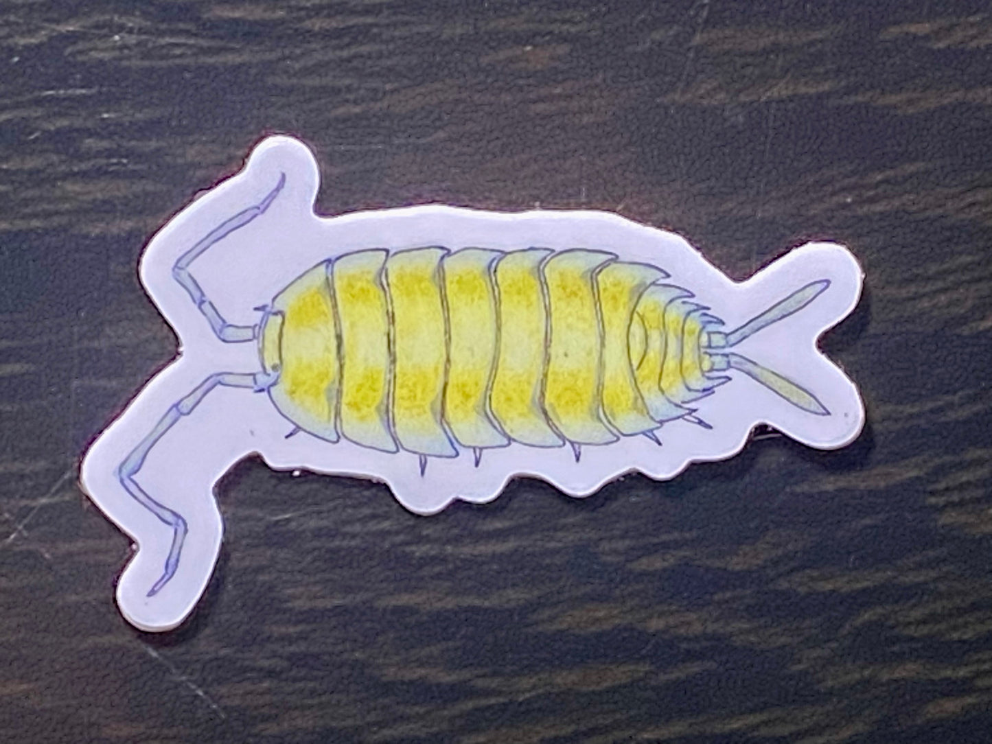 1” Vinyl stickers (10 pack of assorted isopods)