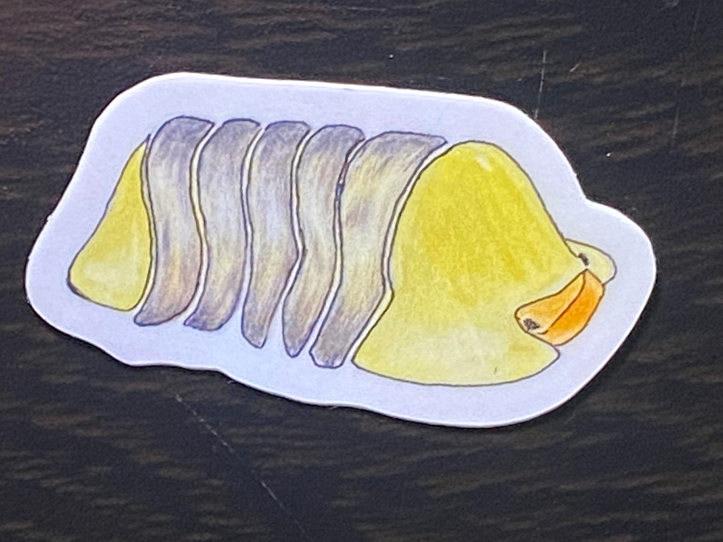 1” Vinyl stickers (10 pack of assorted isopods)