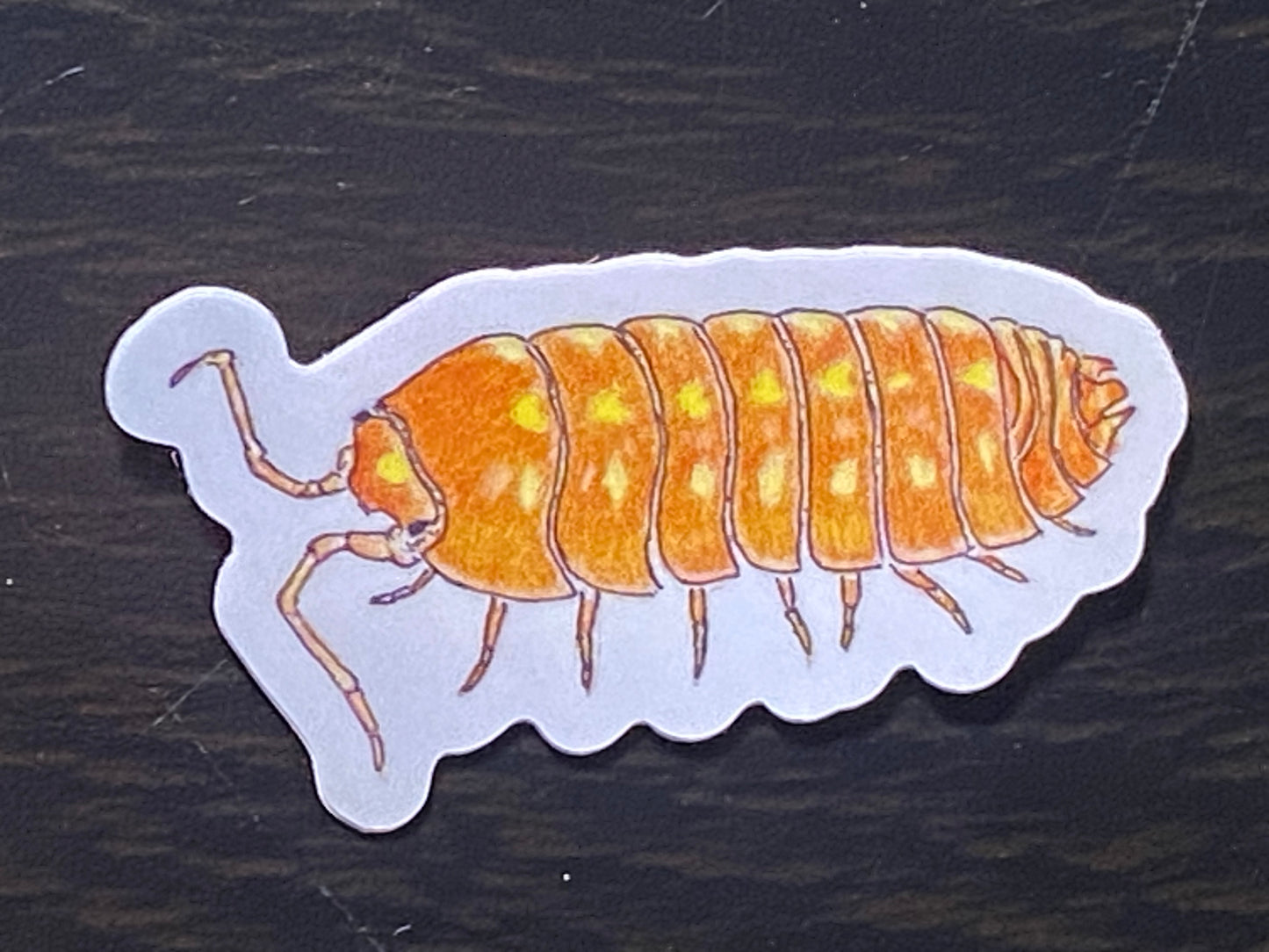 1” Vinyl stickers (10 pack of assorted isopods)
