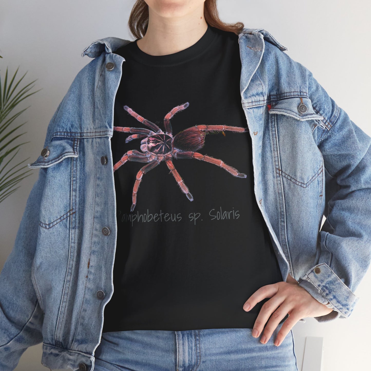 Pamphobeteus sp. Solaris Unisex Heavy Cotton Tee