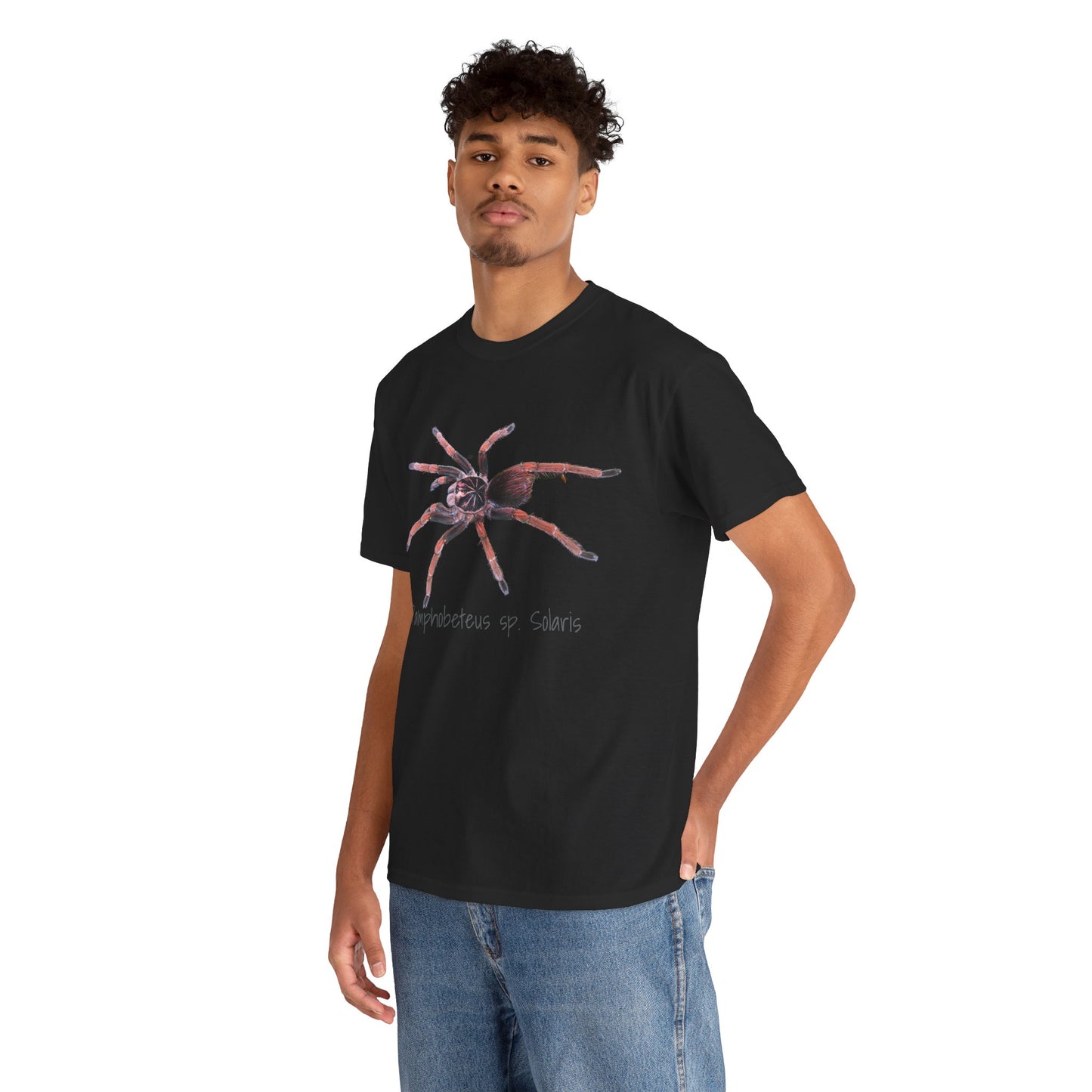 Pamphobeteus sp. Solaris Unisex Heavy Cotton Tee