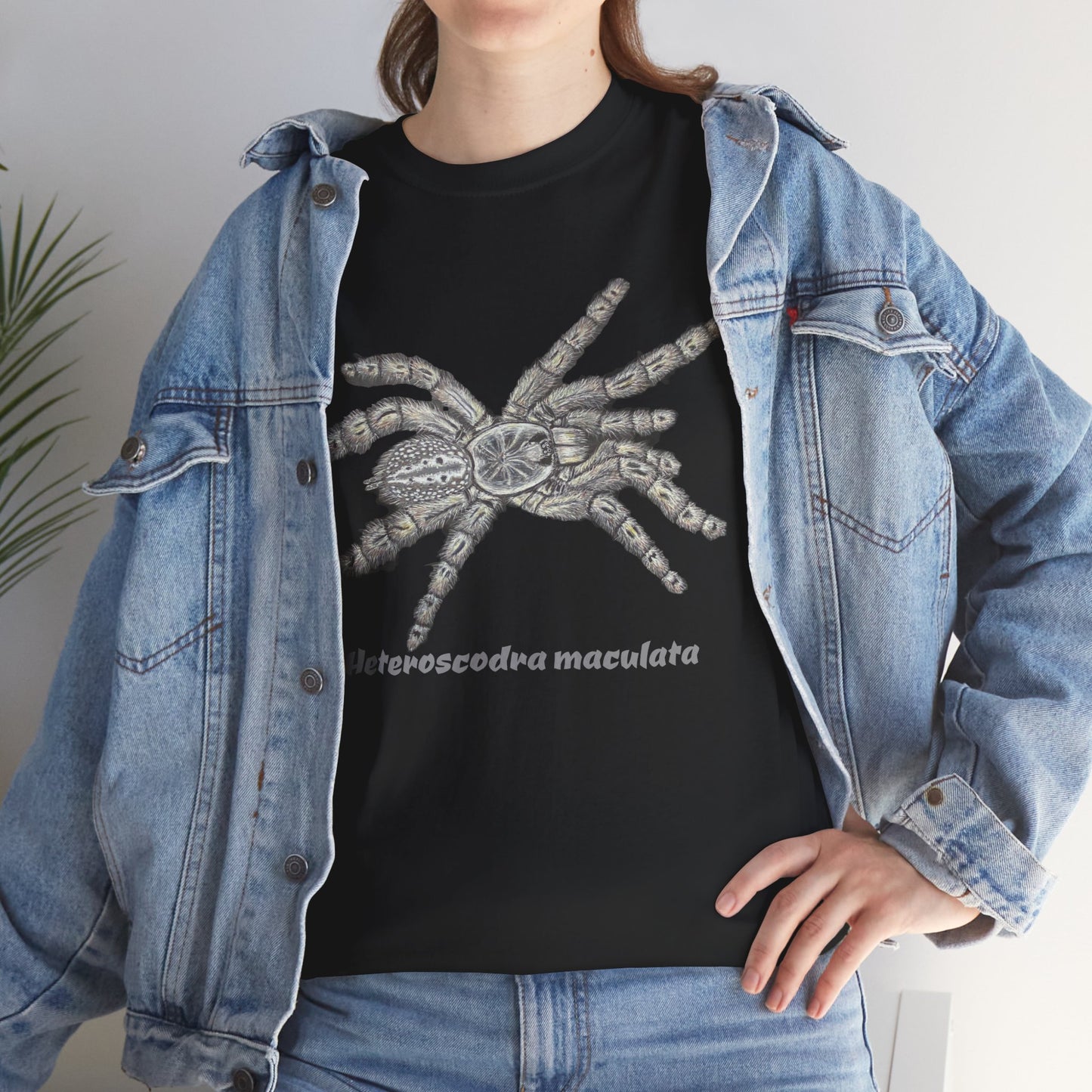 Heteroscodra maculata Unisex Heavy Cotton Tee