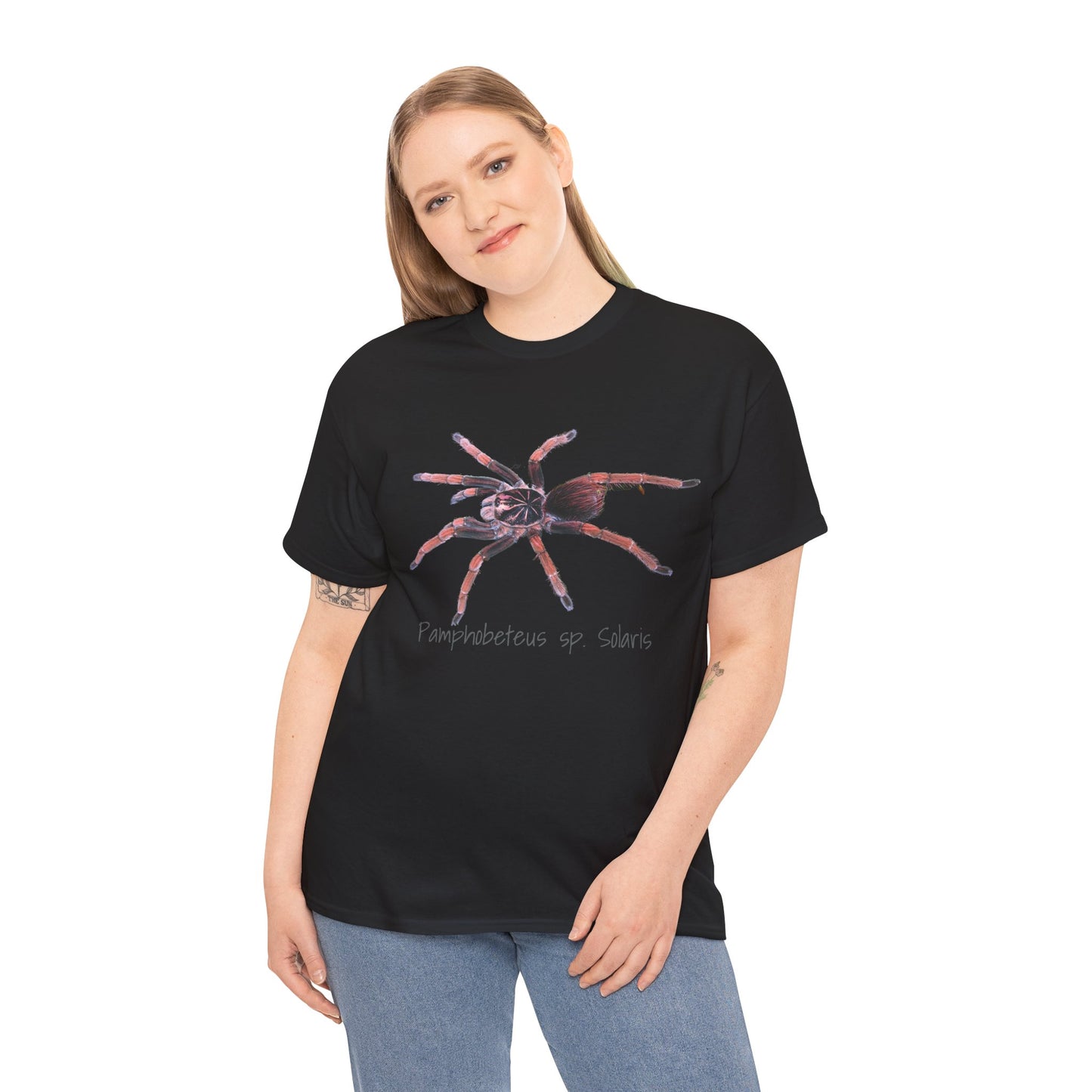 Pamphobeteus sp. Solaris Unisex Heavy Cotton Tee