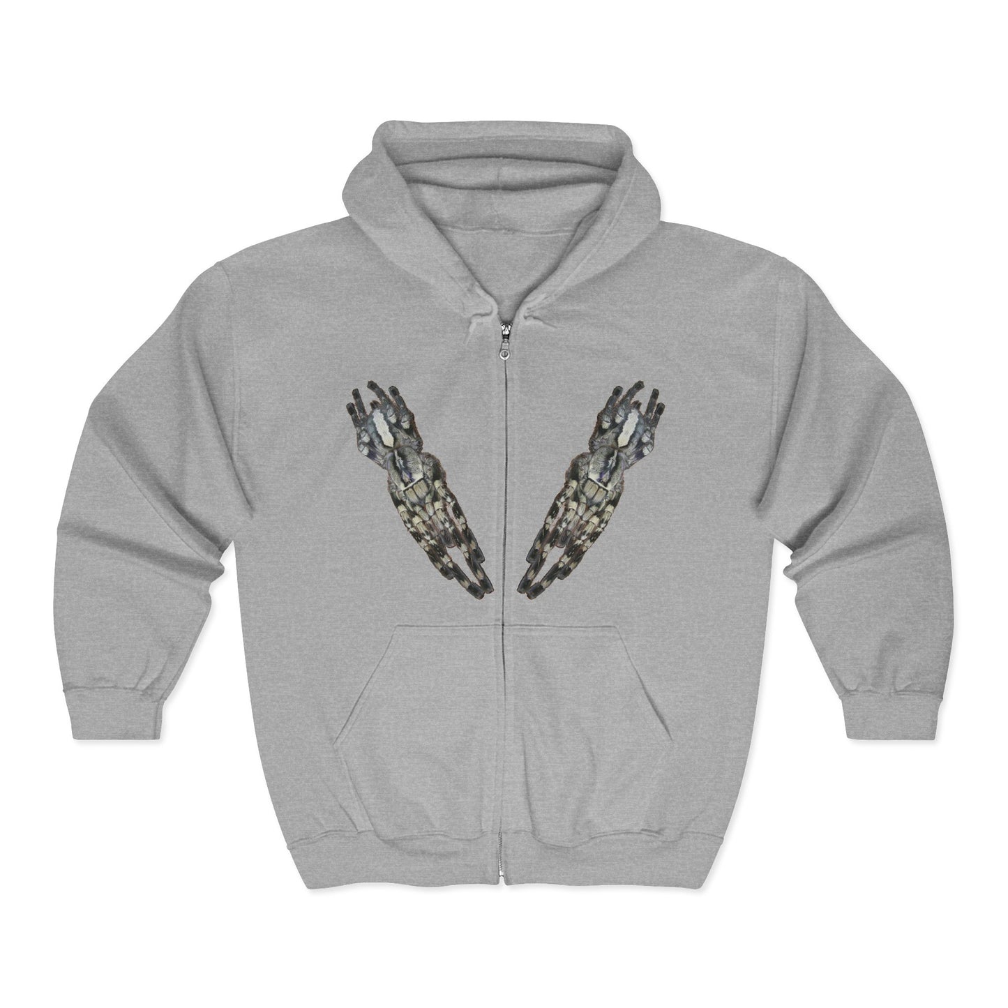 Poecilotheria/Hardcore Arachnids Unisex Heavy Blend™ Full Zip Hooded Sweatshirt