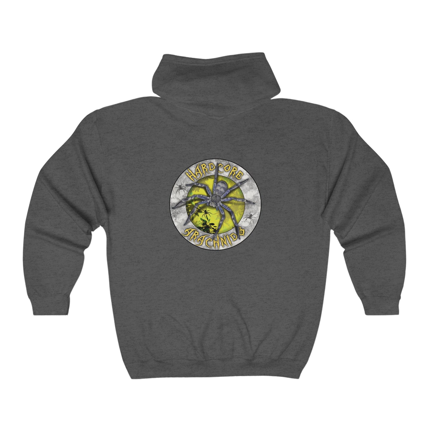 Poecilotheria/Hardcore Arachnids Unisex Heavy Blend™ Full Zip Hooded Sweatshirt