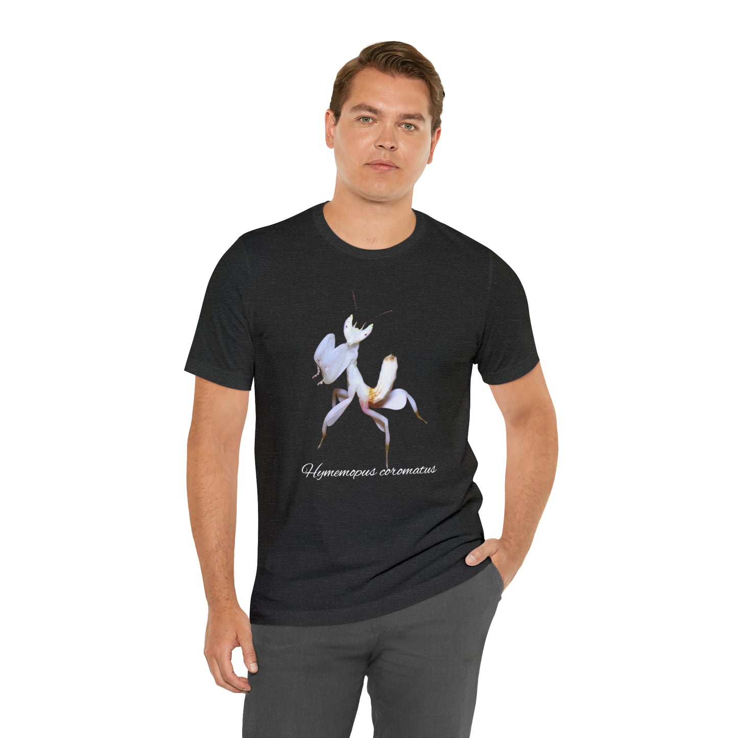 Hymenopus coronatus Unisex Jersey Short Sleeve Tee