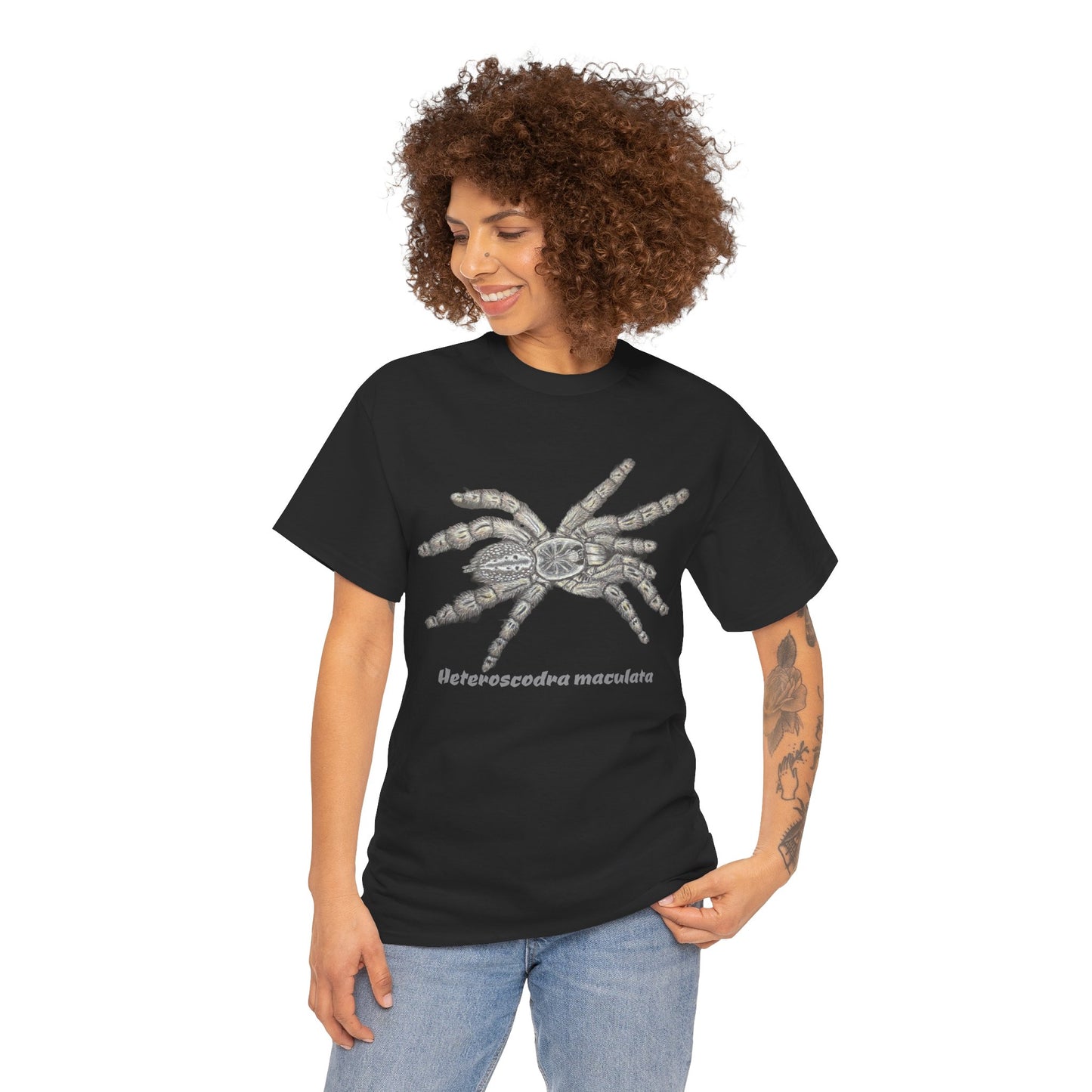 Heteroscodra maculata Unisex Heavy Cotton Tee