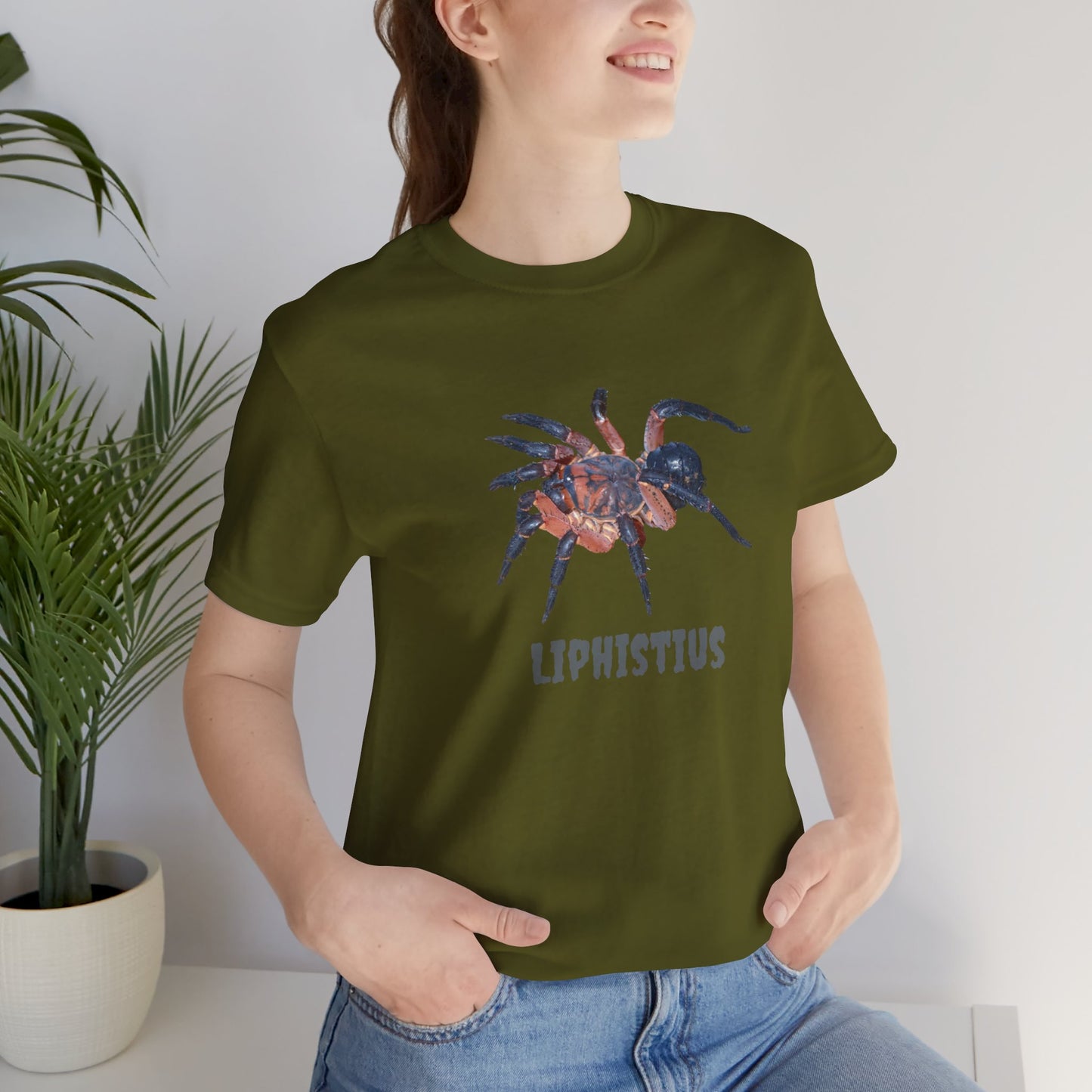 Liphistius Unisex Jersey Short Sleeve Tee