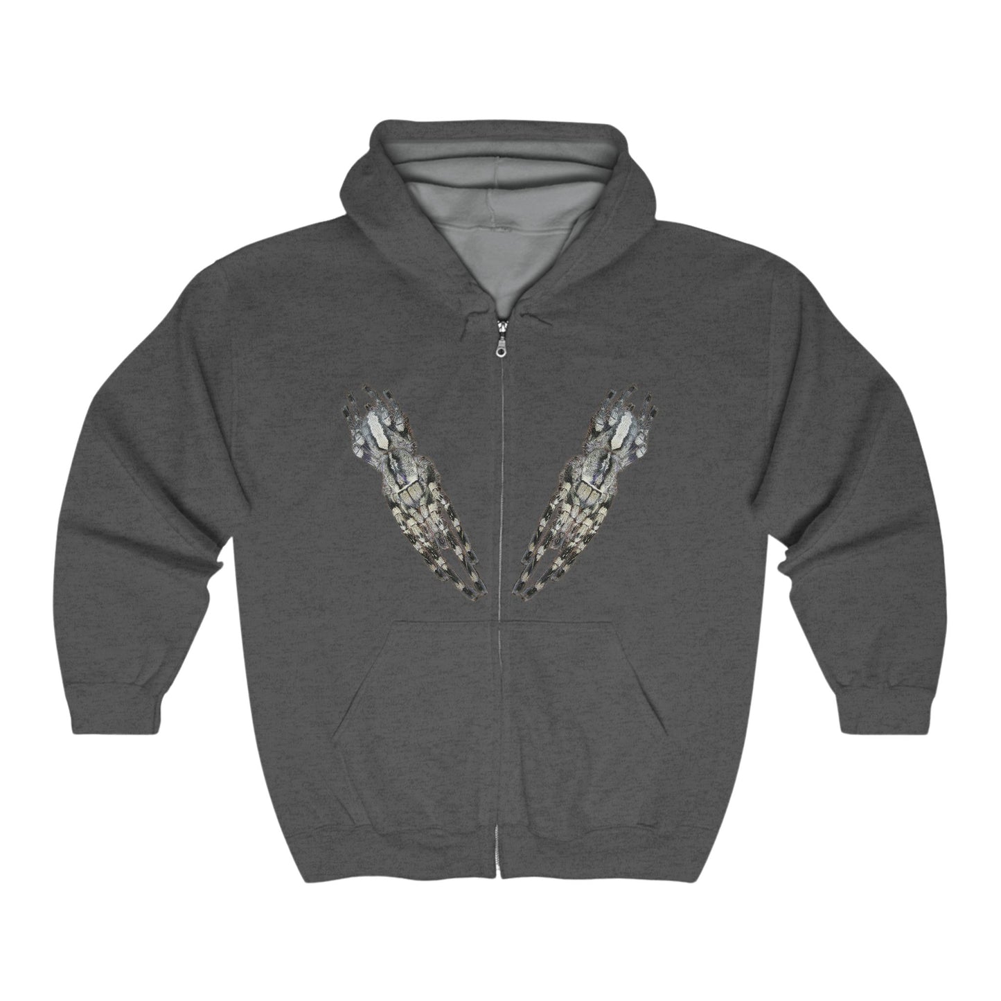 Poecilotheria/Hardcore Arachnids Unisex Heavy Blend™ Full Zip Hooded Sweatshirt