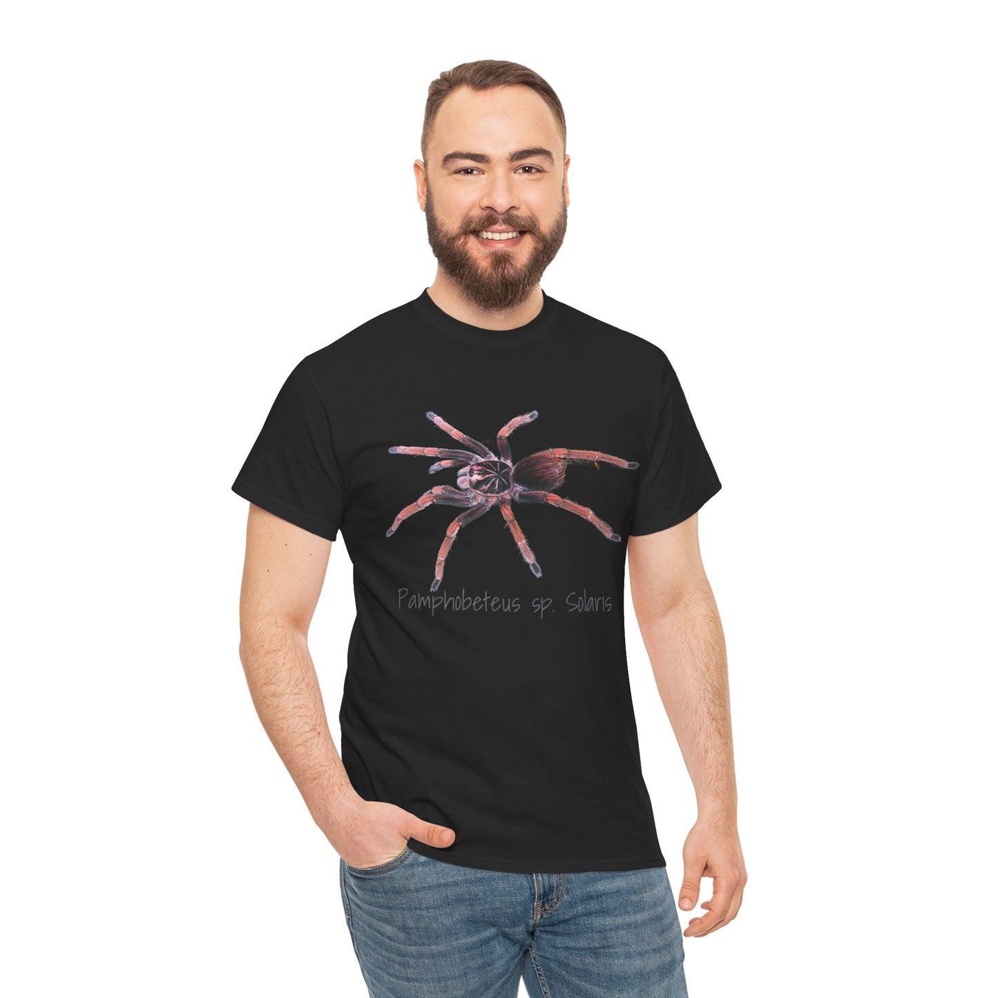 Pamphobeteus sp. Solaris Unisex Heavy Cotton Tee