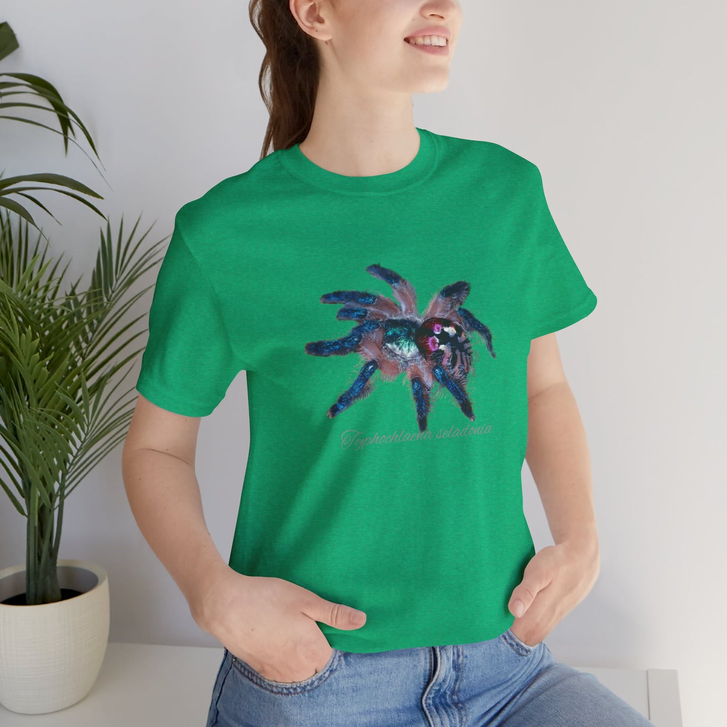Typhochlaena seladonia Unisex Jersey Short Sleeve Tee