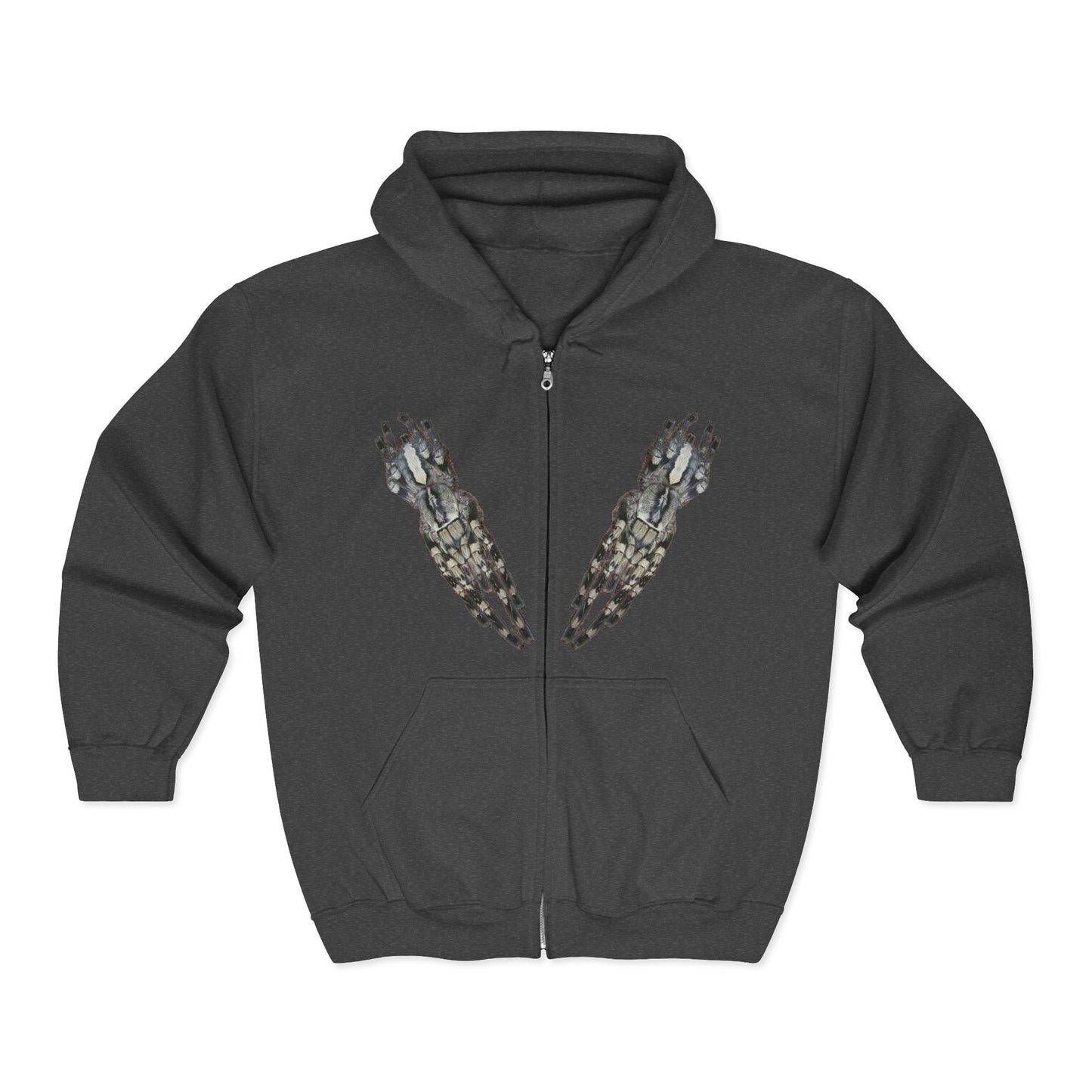 Poecilotheria/Hardcore Arachnids Unisex Heavy Blend™ Full Zip Hooded Sweatshirt