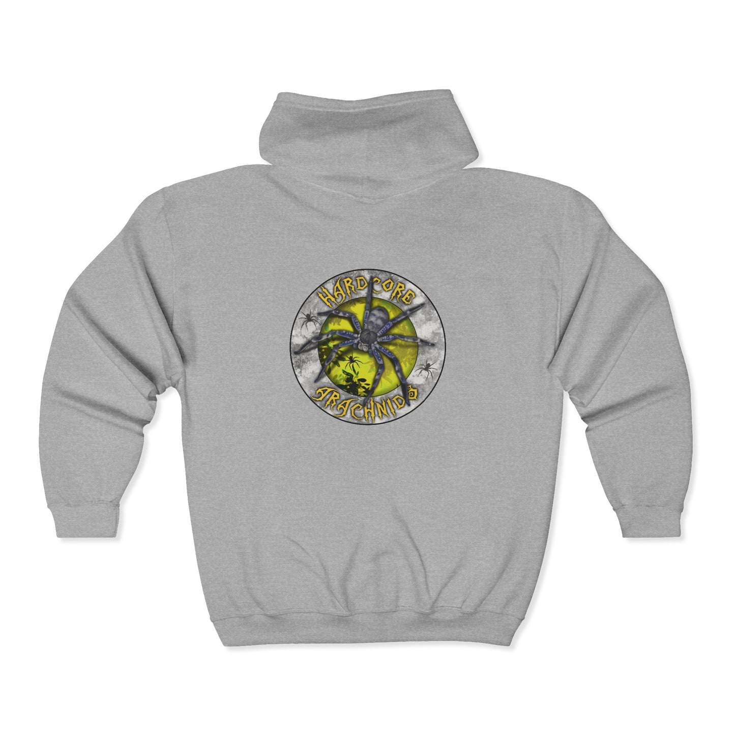 Poecilotheria/Hardcore Arachnids Unisex Heavy Blend™ Full Zip Hooded Sweatshirt
