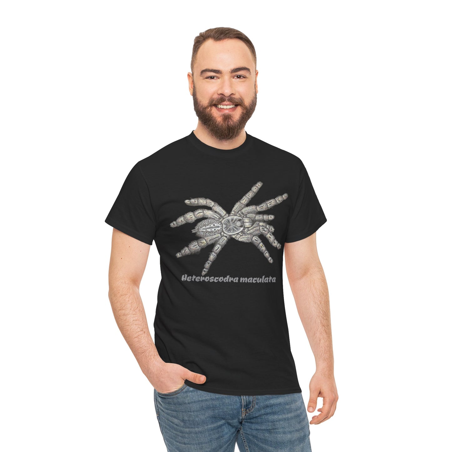 Heteroscodra maculata Unisex Heavy Cotton Tee