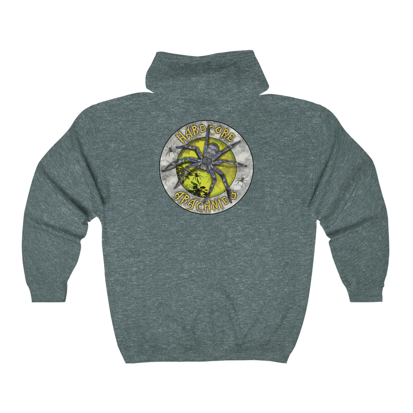 Poecilotheria/Hardcore Arachnids Unisex Heavy Blend™ Full Zip Hooded Sweatshirt