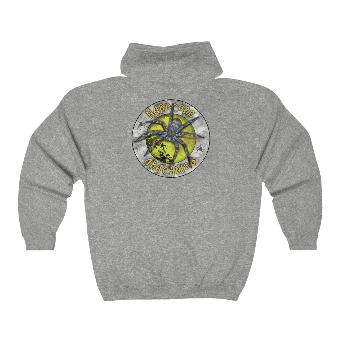 Poecilotheria/Hardcore Arachnids Unisex Heavy Blend™ Full Zip Hooded Sweatshirt